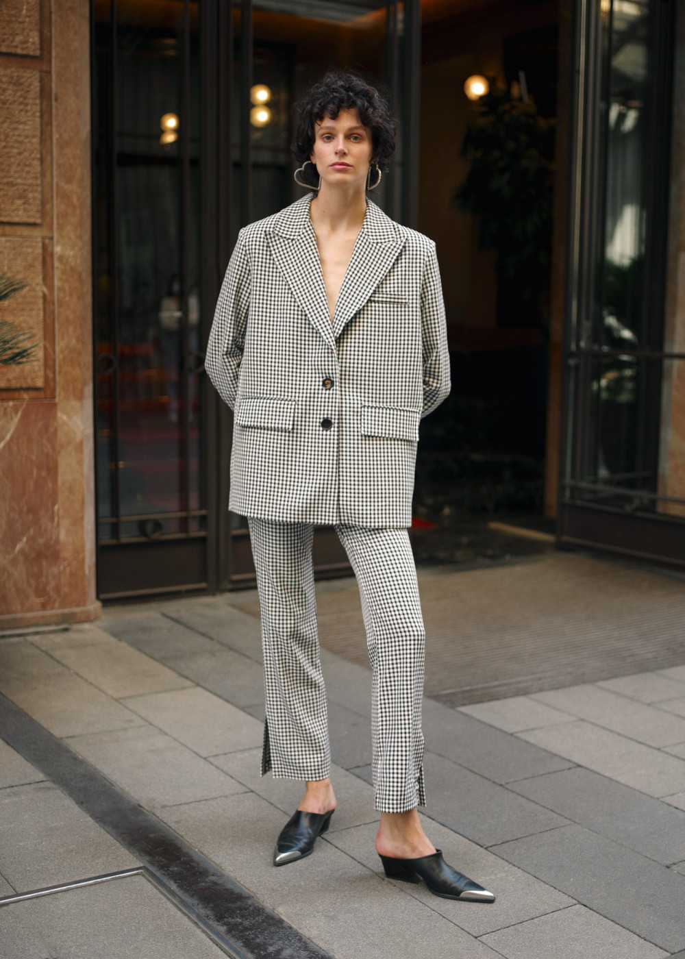 Plaid Blazer Jacket and Plaid Pants Plaid Blazer Jacket and Plaid Pants