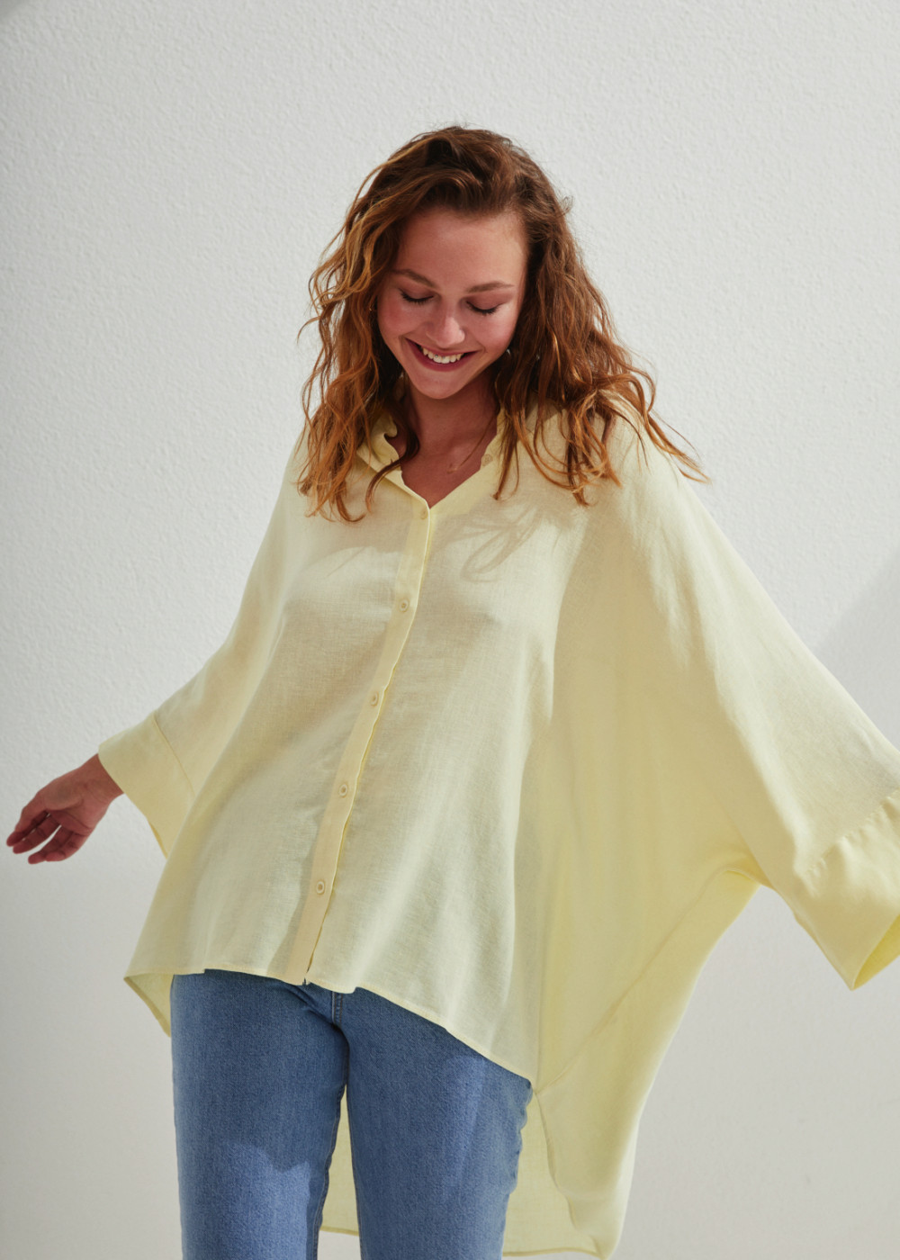 Oversized Linen Shirt Oversized Linen Shirt