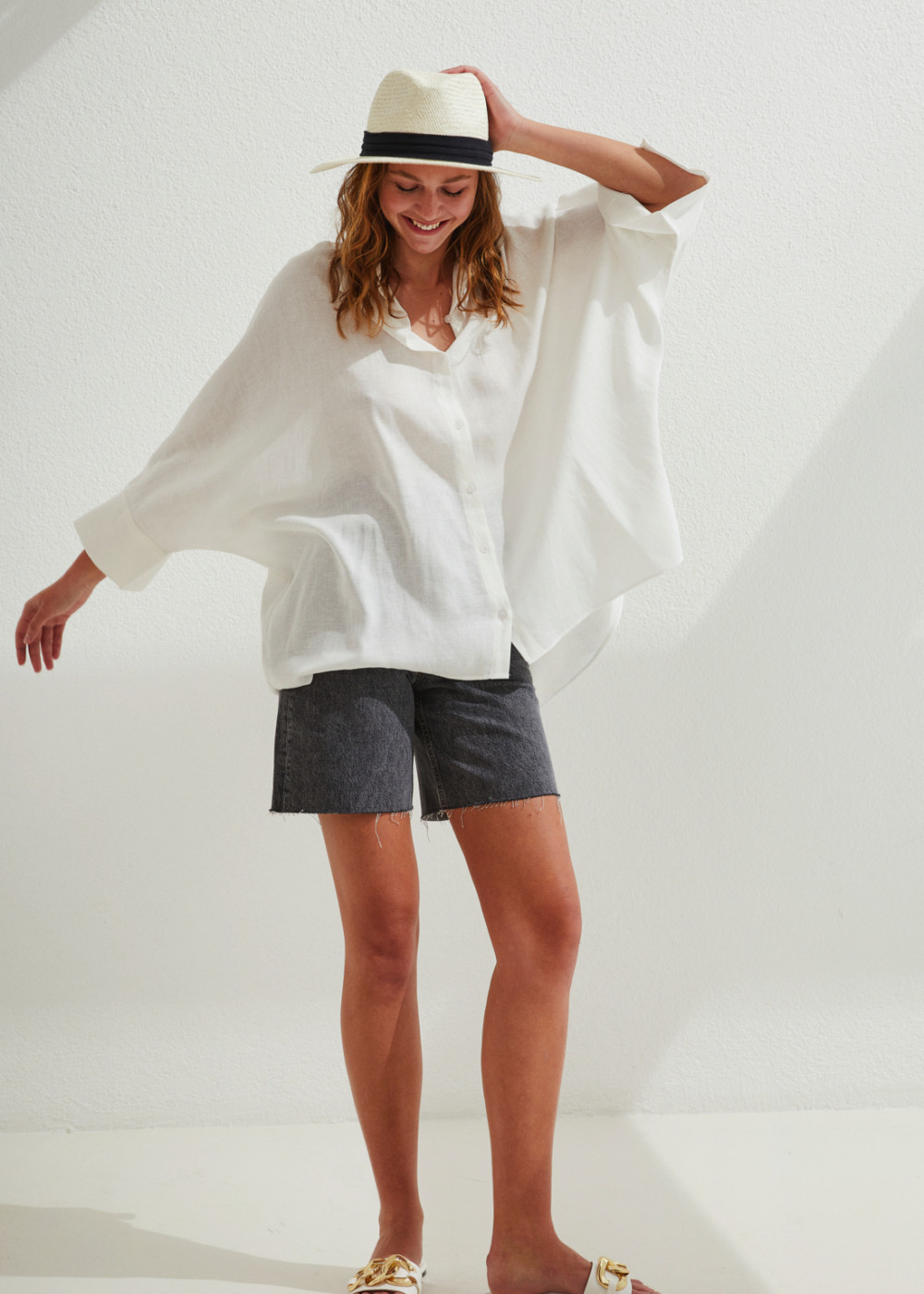 Oversized Linen Shirt Oversized Linen Shirt