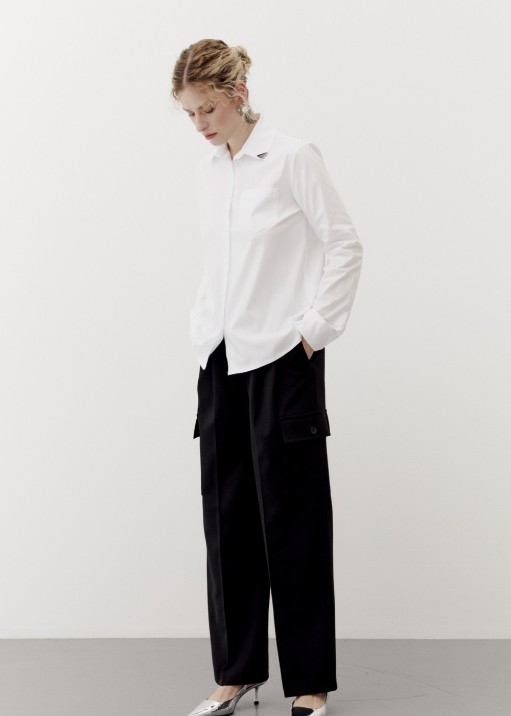 Buckle Detailed Shirt Buckle Detailed Shirt