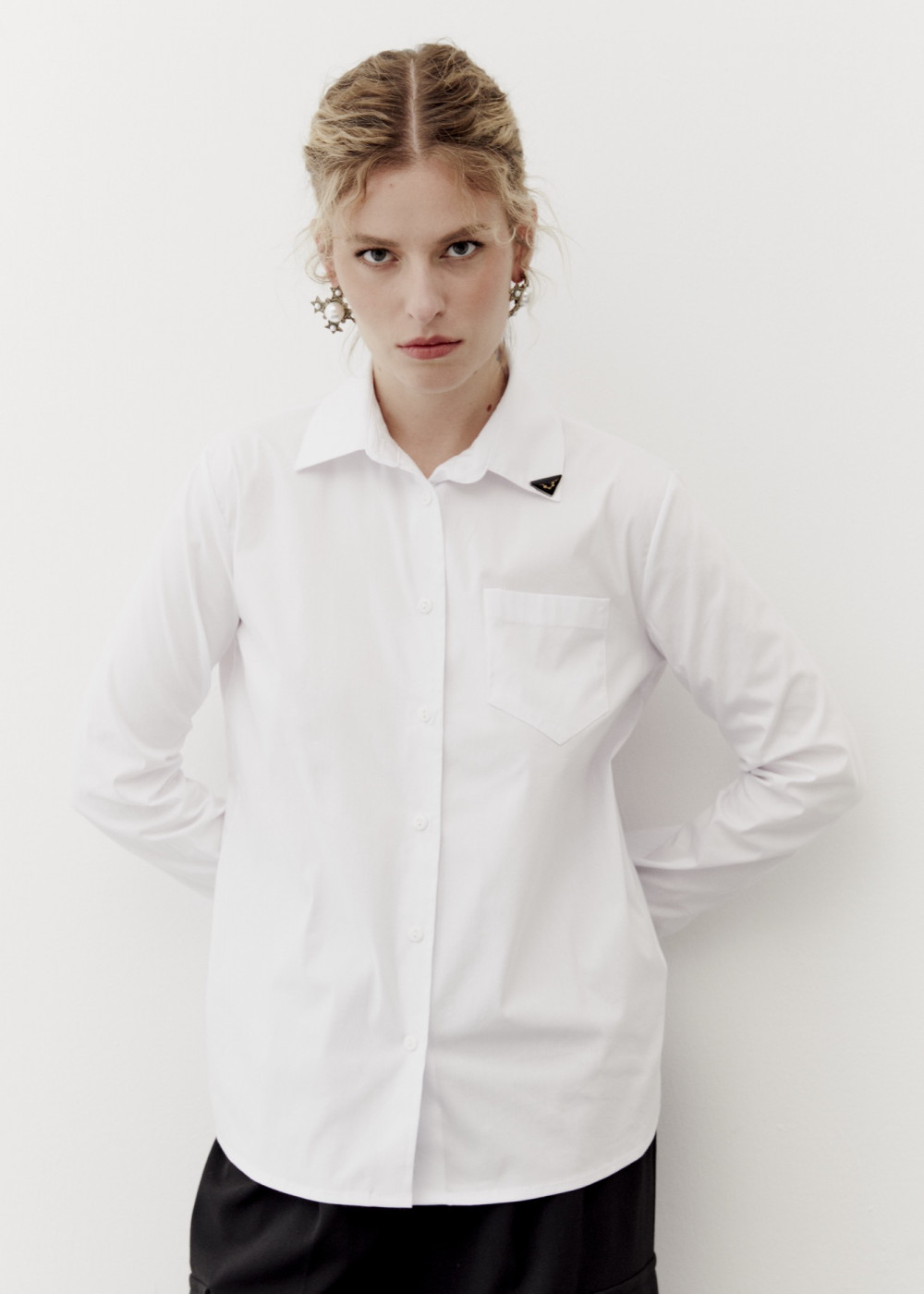 Buckle Detailed Shirt Buckle Detailed Shirt