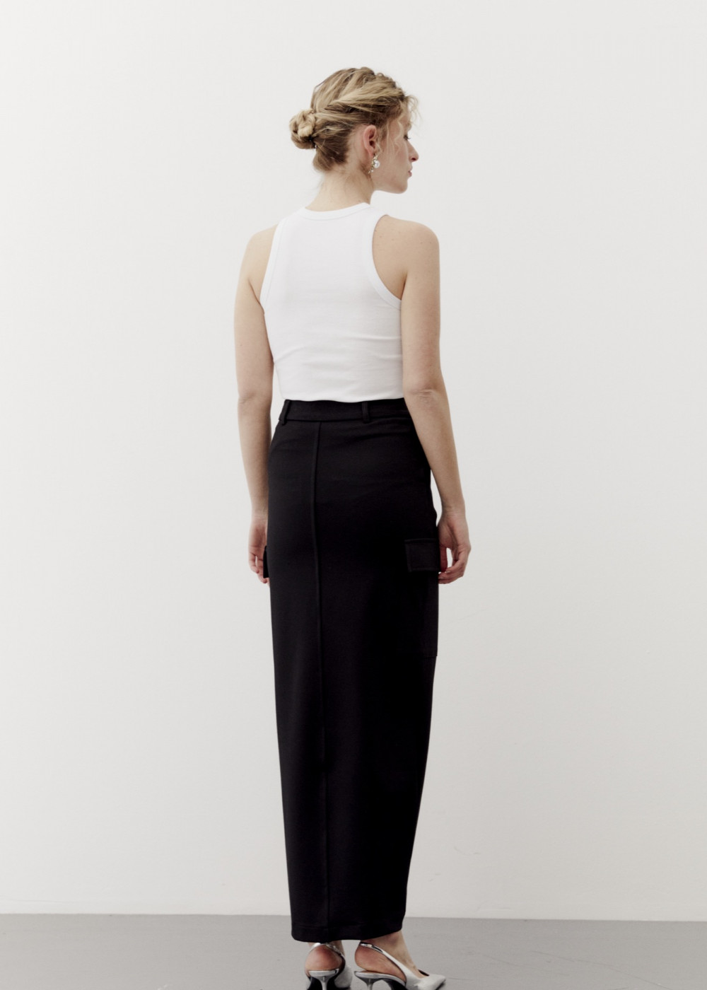Midi Size Cargo Skirt Midi Size Cargo Skirt