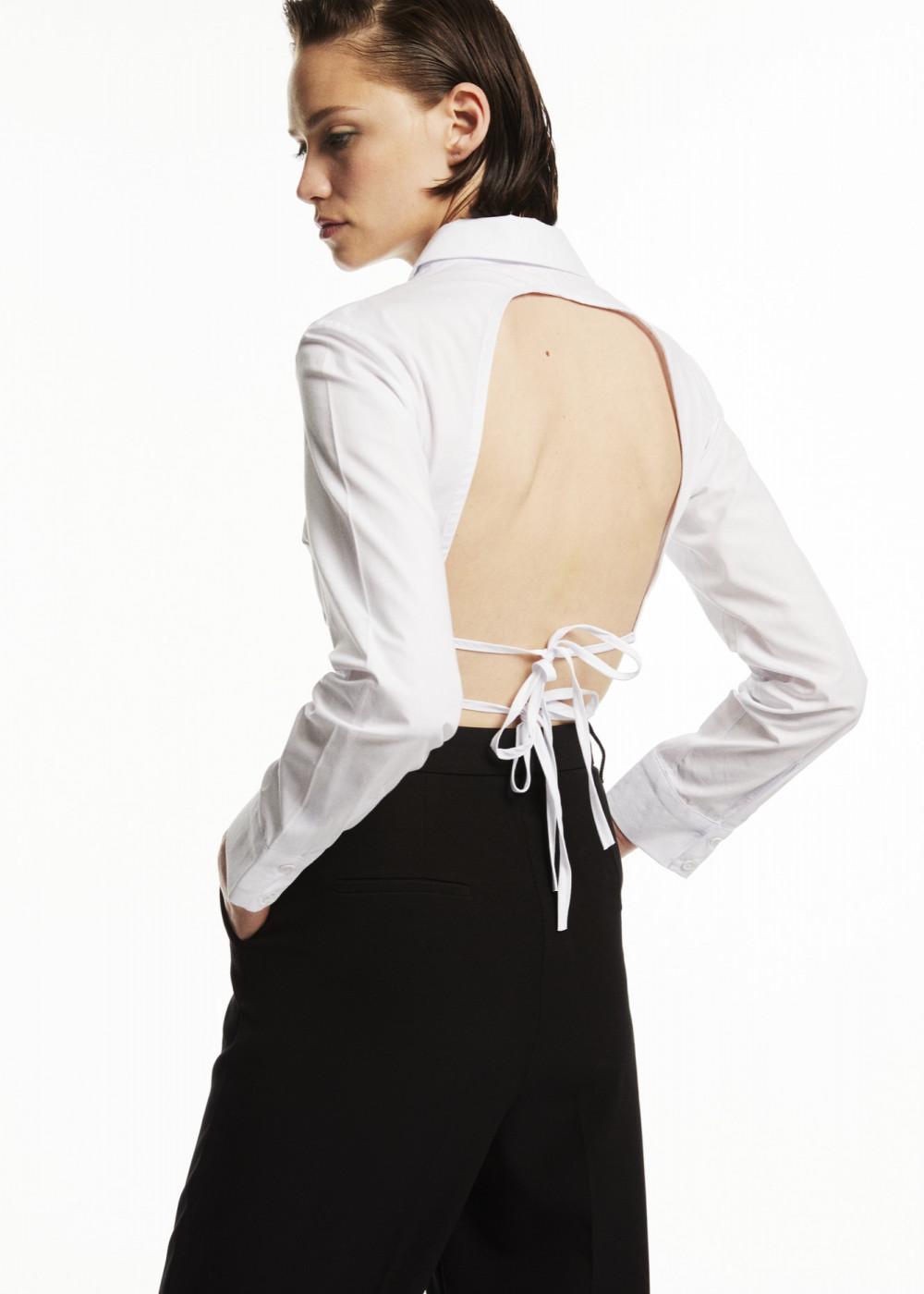 Back Back Crop Shirt Back Back Crop Shirt