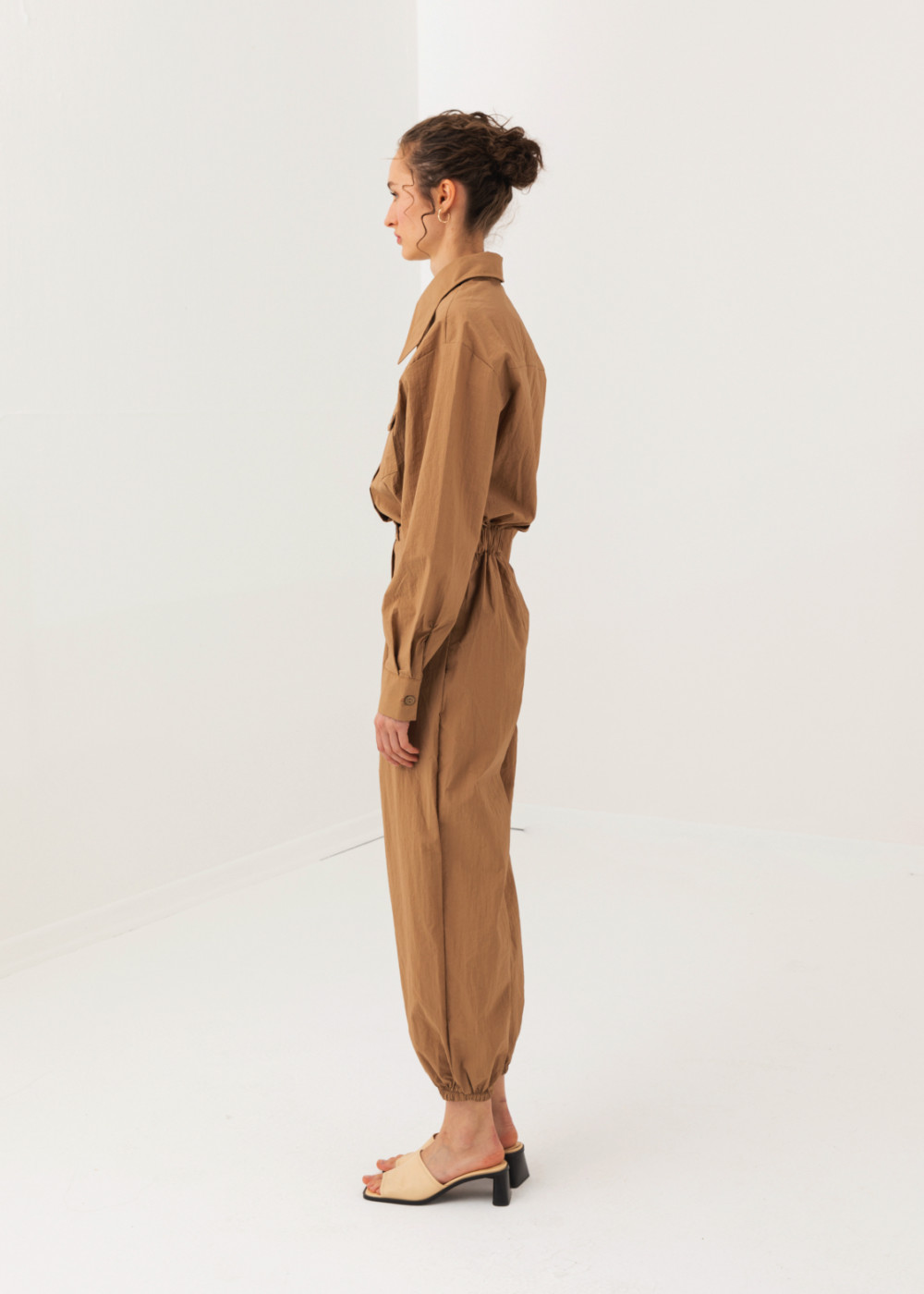 Pocket Detailed Coveralls Pocket Detailed Coveralls