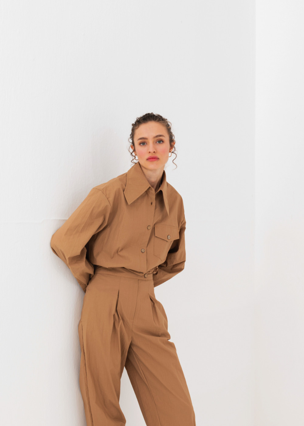 Pocket Detailed Coveralls Pocket Detailed Coveralls