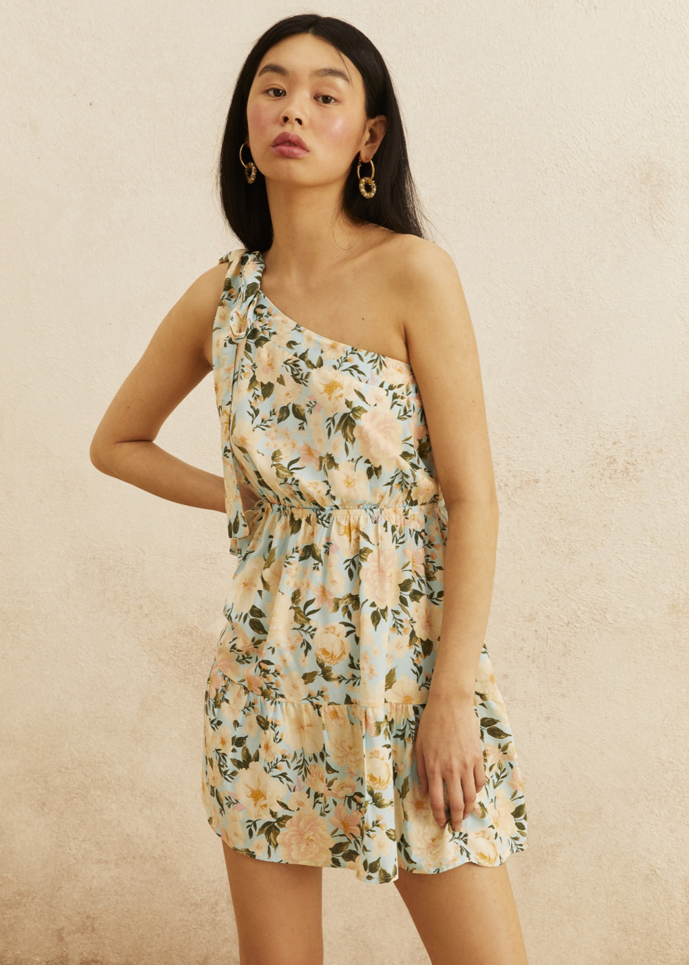 One Shoulder Mini Dress One Shoulder Mini Dress