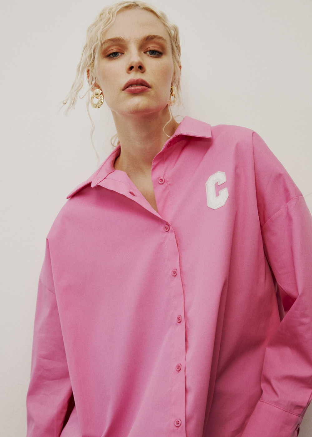 Oversized College Shirt Oversized College Shirt