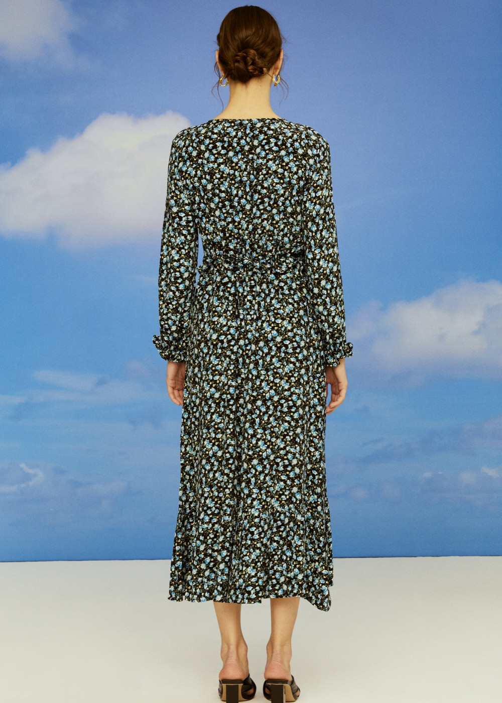 Flower Patterned Dress Flower Patterned Dress