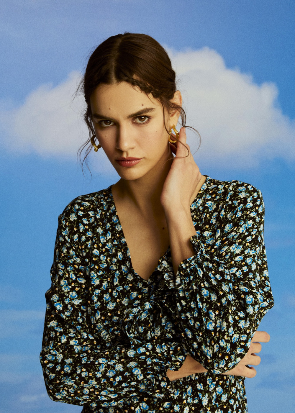 Flower Patterned Dress Flower Patterned Dress