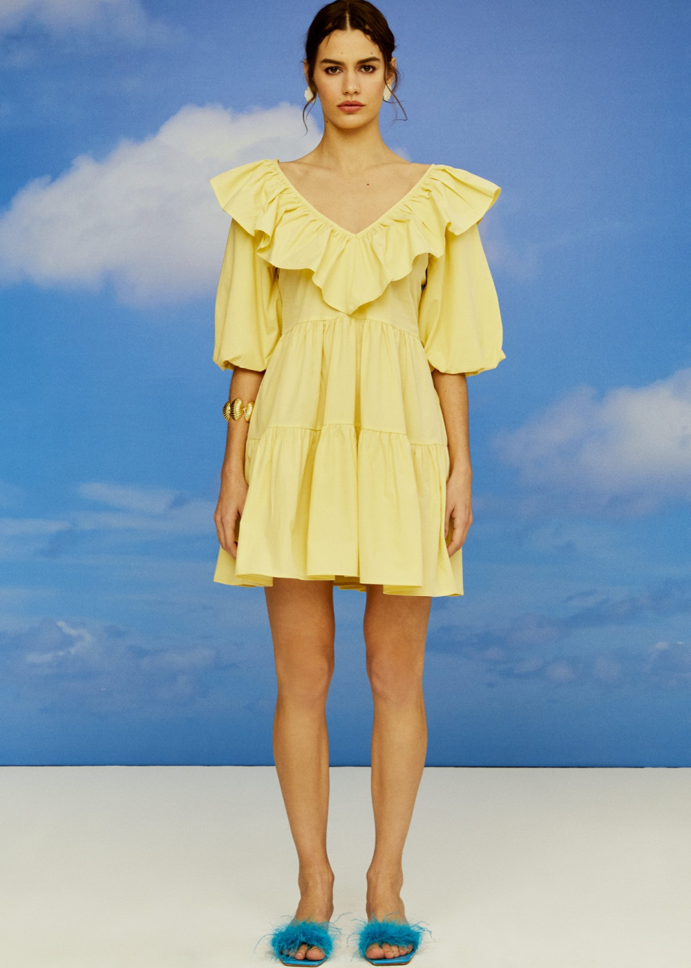 Frilly Mini Dress Frilly Mini Dress
