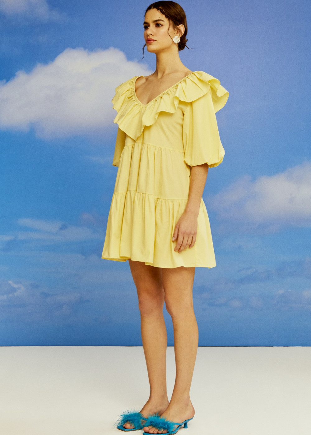 Frilly Mini Dress Frilly Mini Dress
