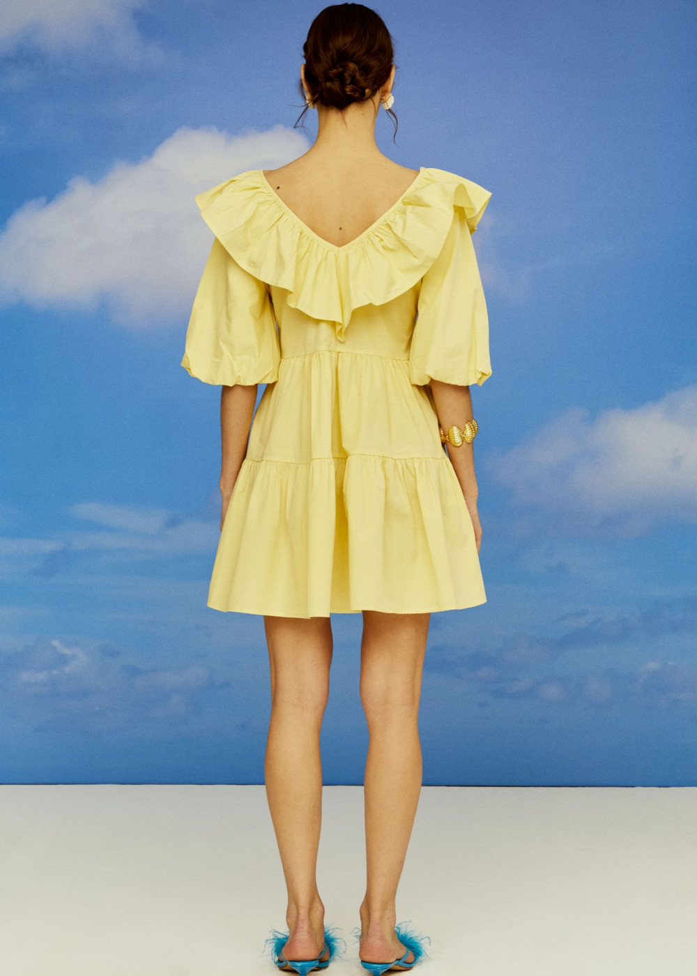 Frilly Mini Dress Frilly Mini Dress