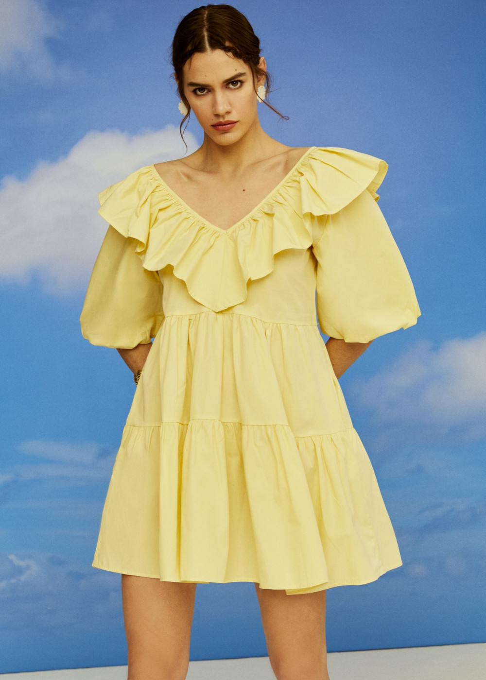 Frilly Mini Dress Frilly Mini Dress