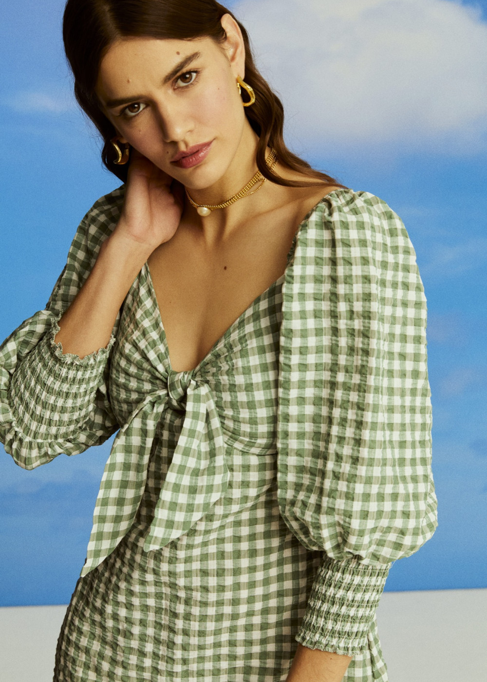 Checkered Mini Dress Checkered Mini Dress
