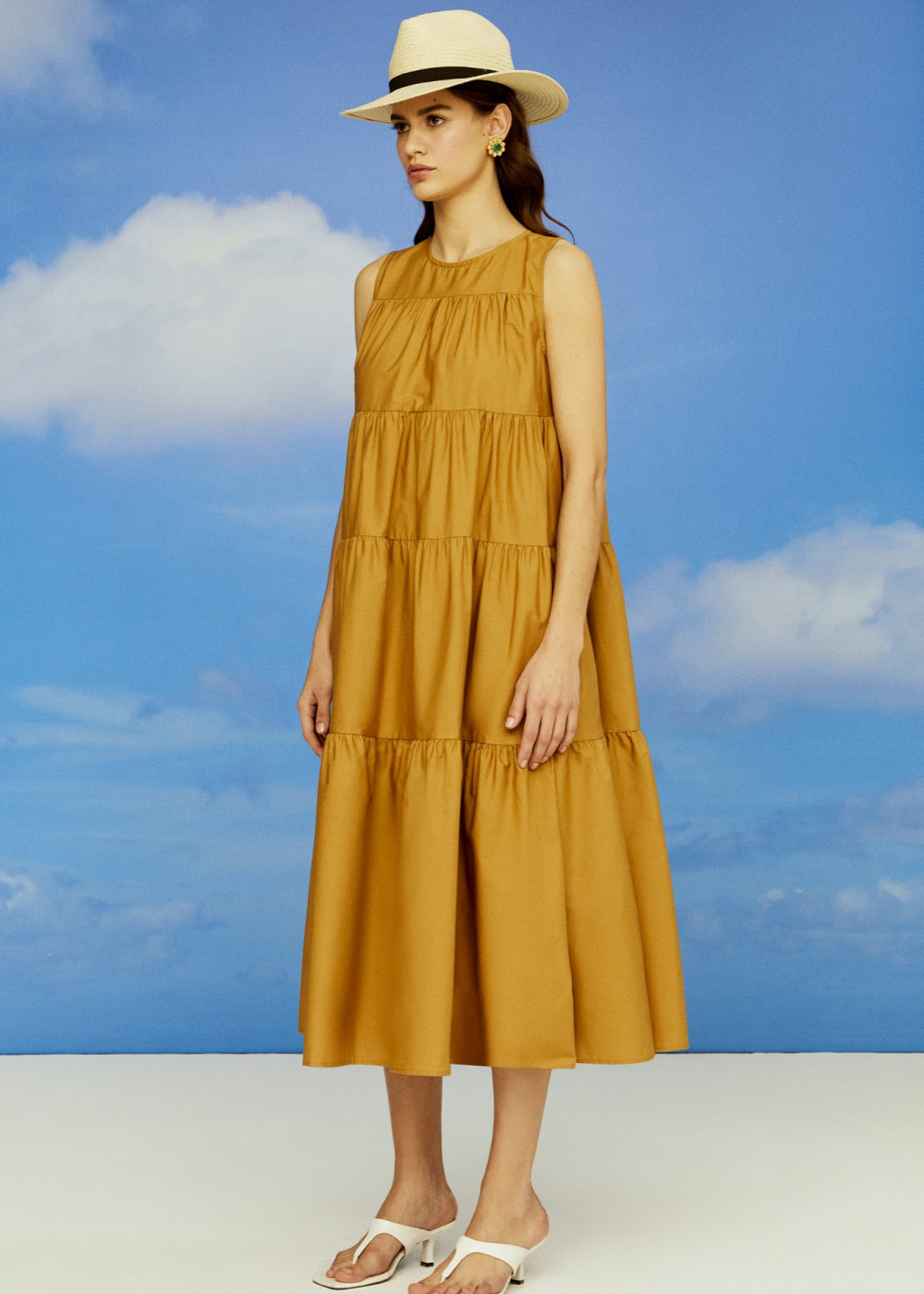 Tiered Midi Dress Tiered Midi Dress