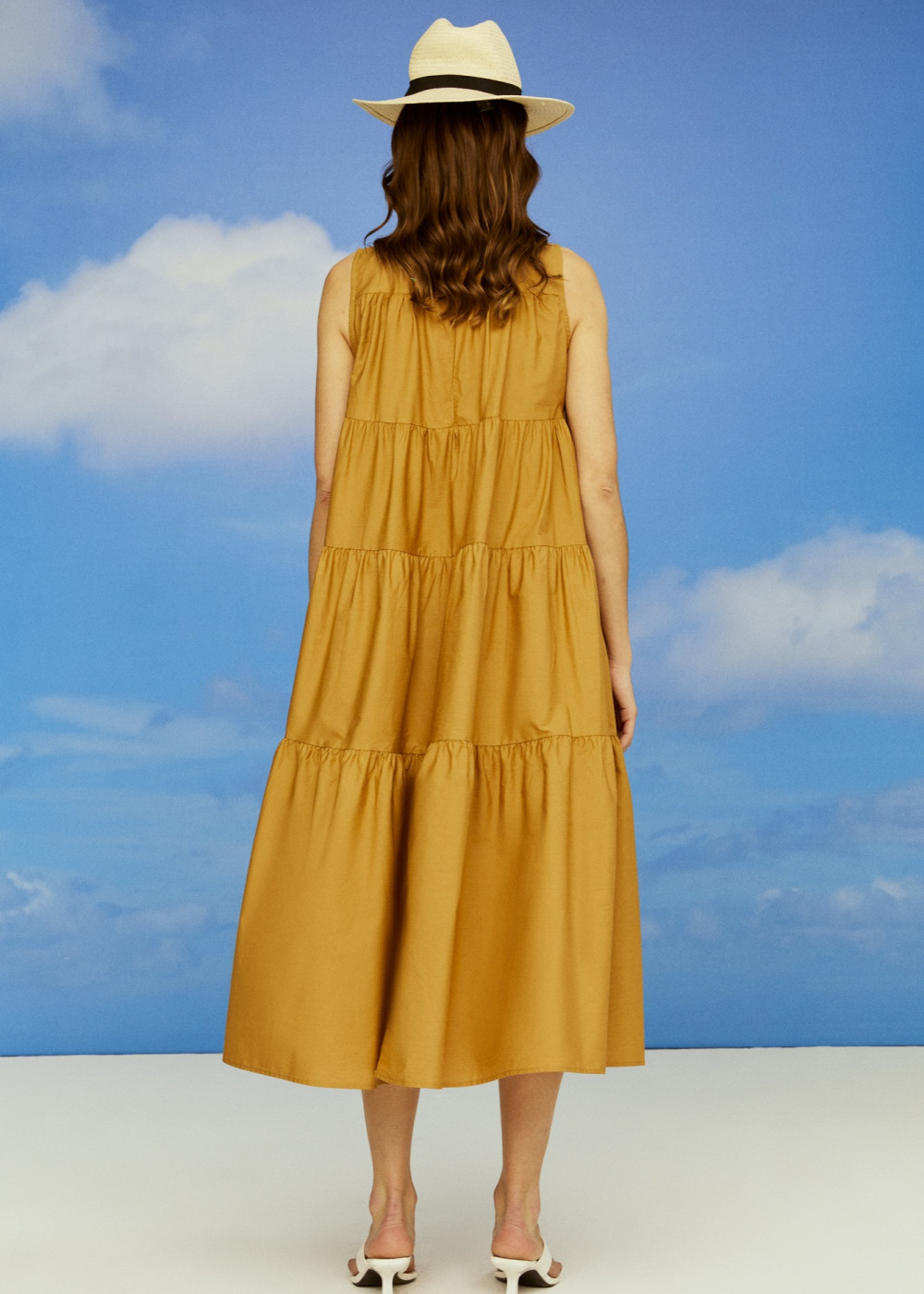 Tiered Midi Dress Tiered Midi Dress
