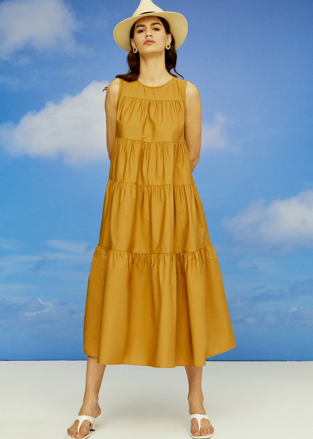 Tiered Midi Dress Tiered Midi Dress