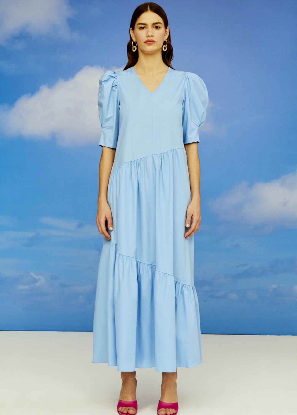 Asymmetrical Cut Dress Asymmetrical Cut Dress