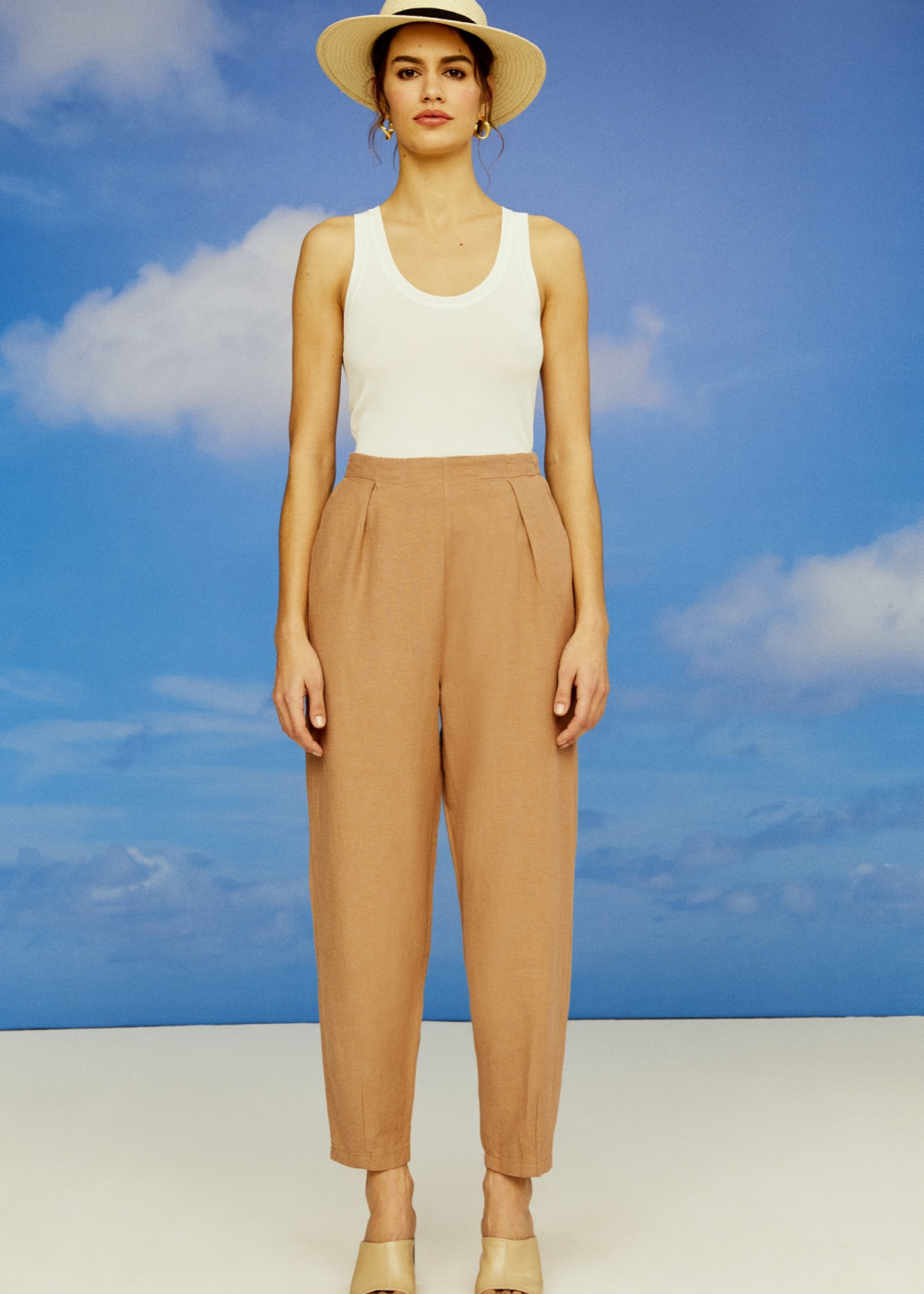 Pleated Trousers