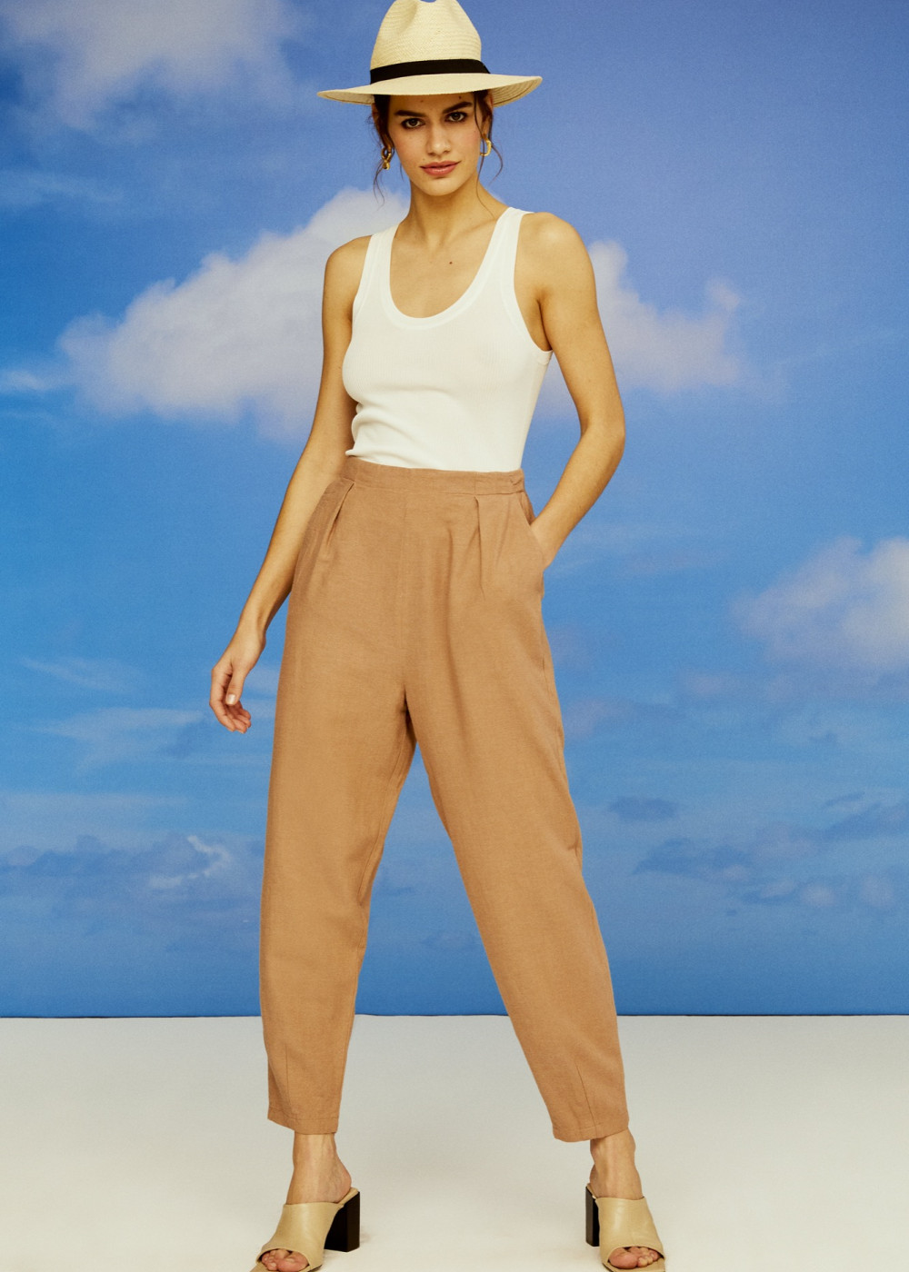 Pleated Trousers