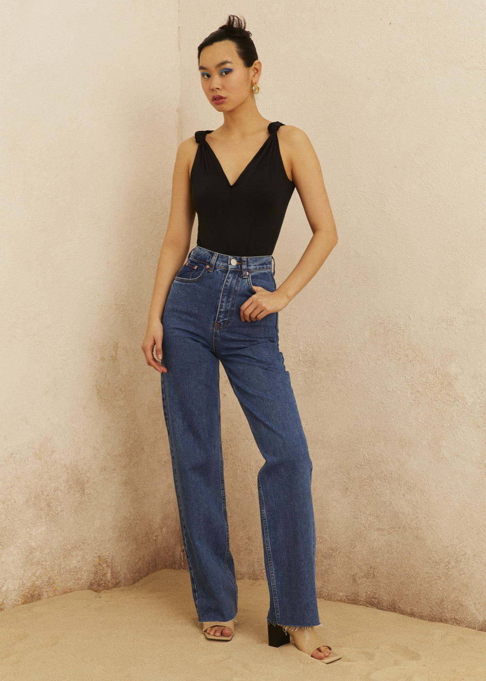 Tie Detailed Bodysuit Tie Detailed Bodysuit