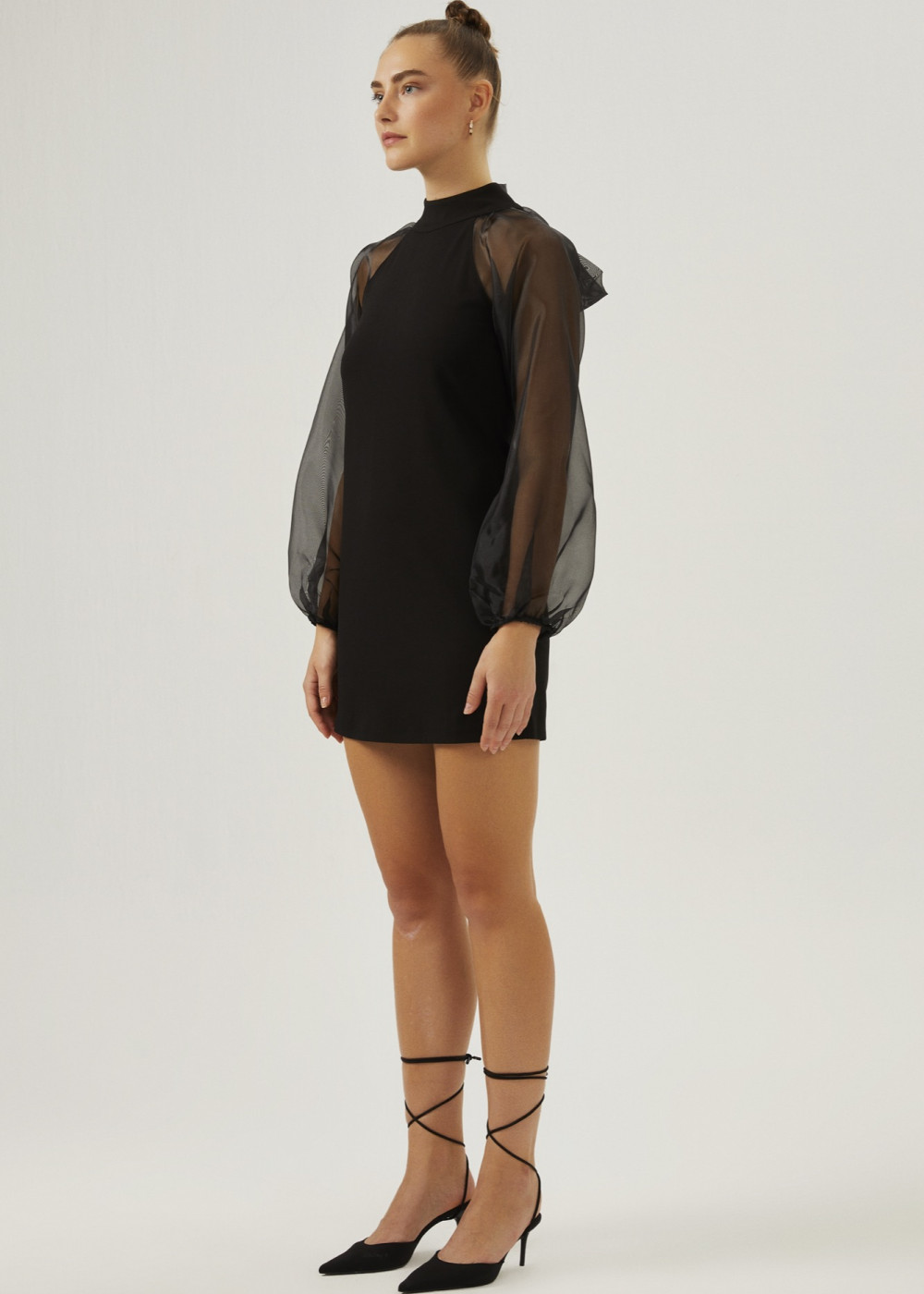 Organza Sleeve Dress Organza Sleeve Dress