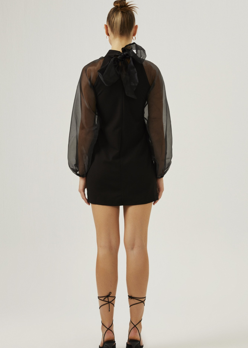 Organza Sleeve Dress Organza Sleeve Dress