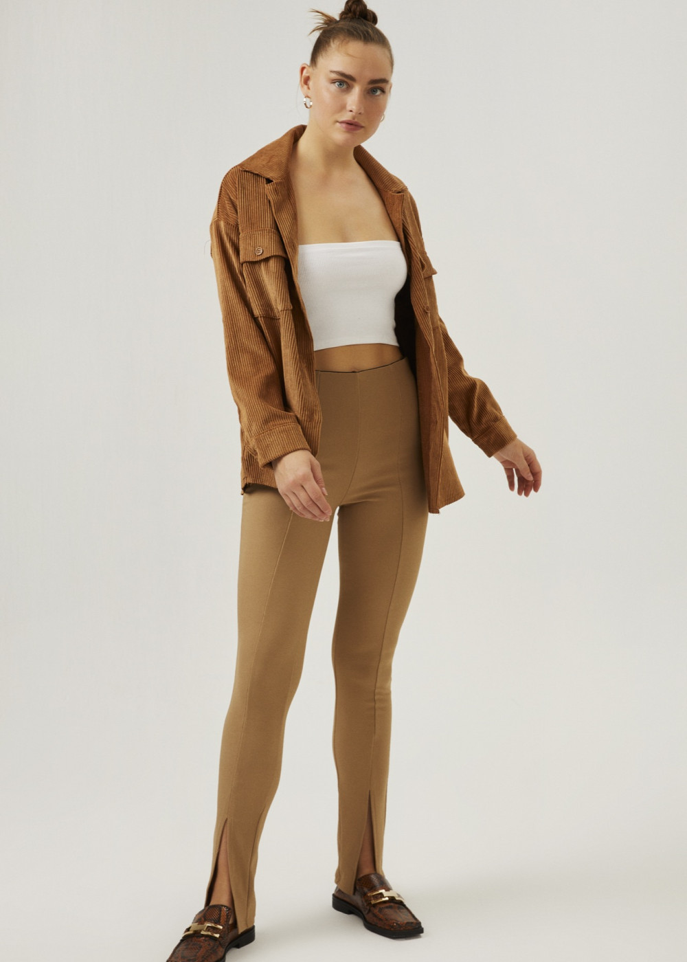 Slit Detailed Tights Slit Detailed Tights
