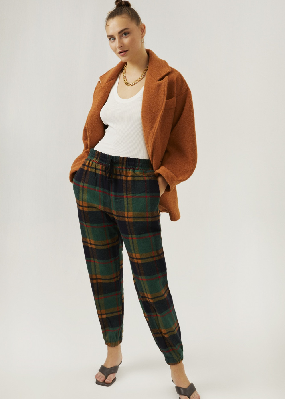 Plaid Jogger Pants Plaid Jogger Pants