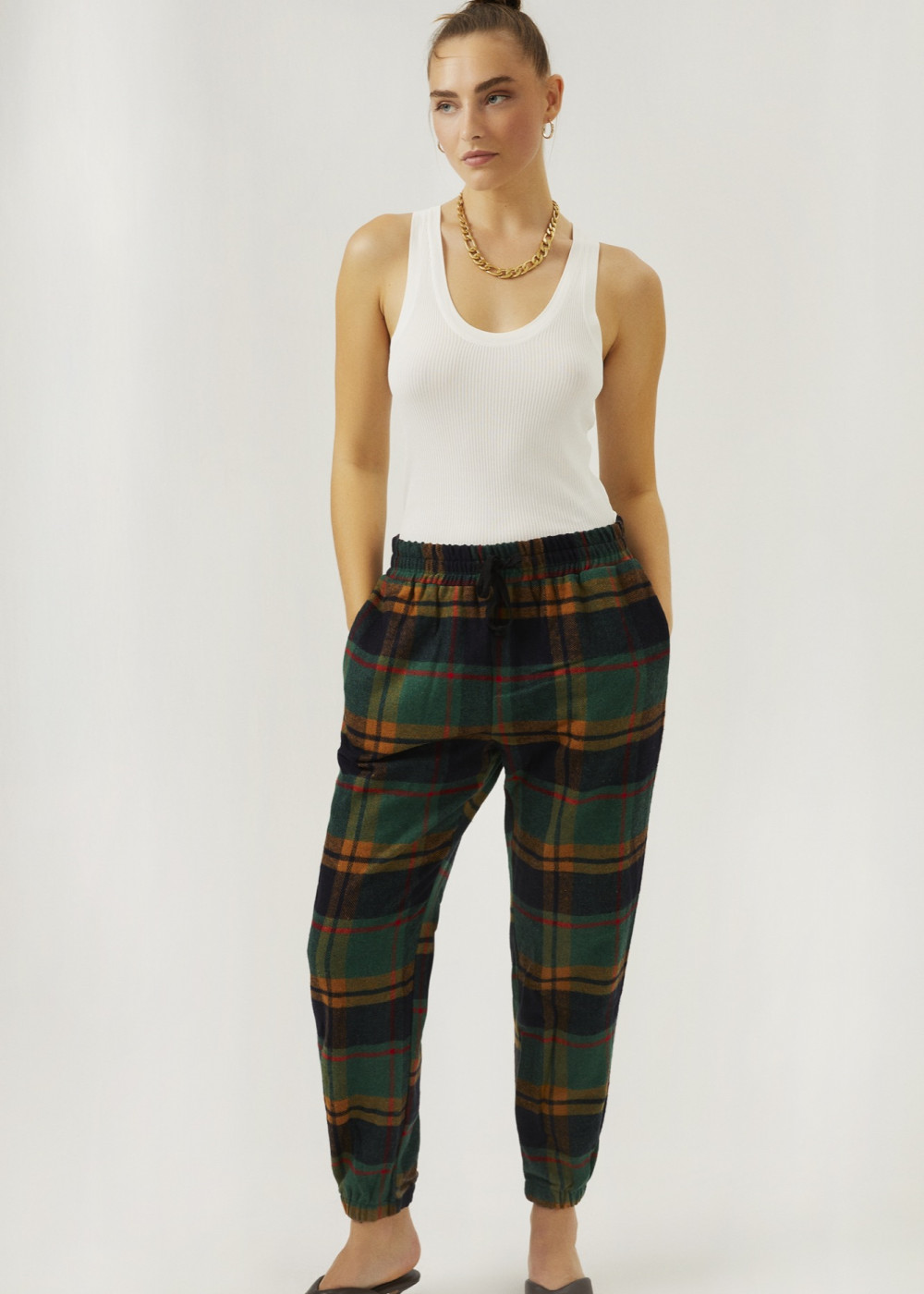 Plaid Jogger Pants Plaid Jogger Pants