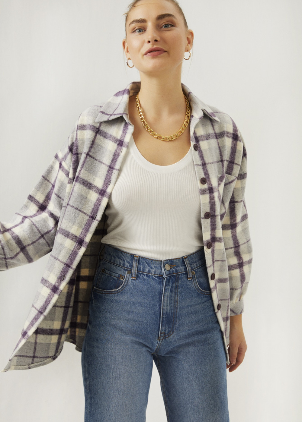 Pocket Plaid Shirt Pocket Plaid Shirt