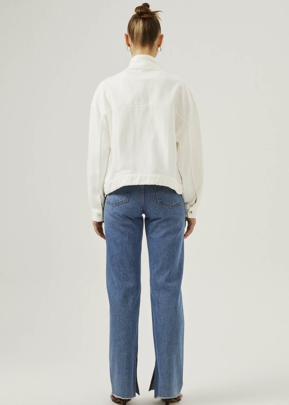 Gabardine Bomber Jacket Gabardine Bomber Jacket