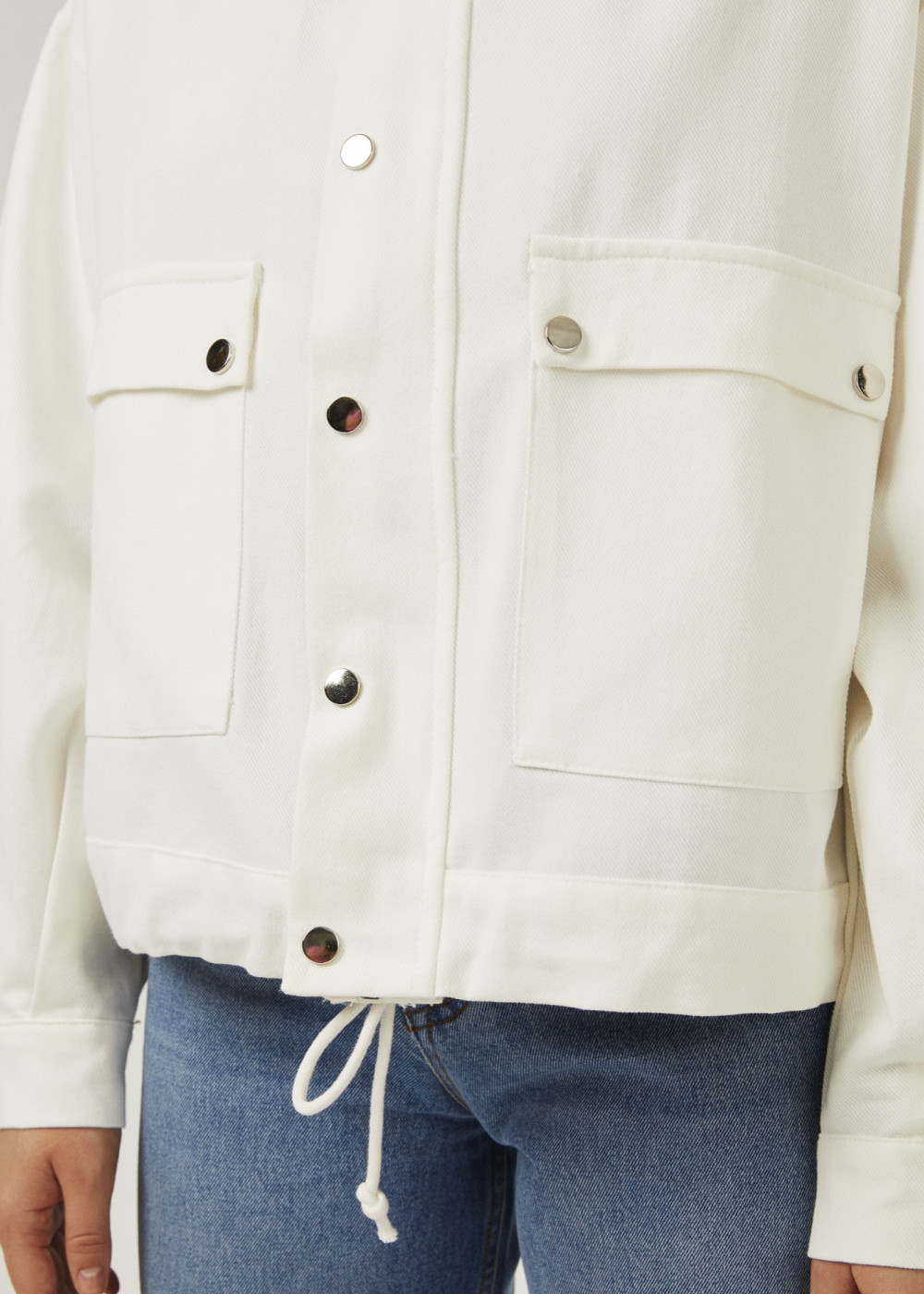Gabardine Bomber Jacket Gabardine Bomber Jacket