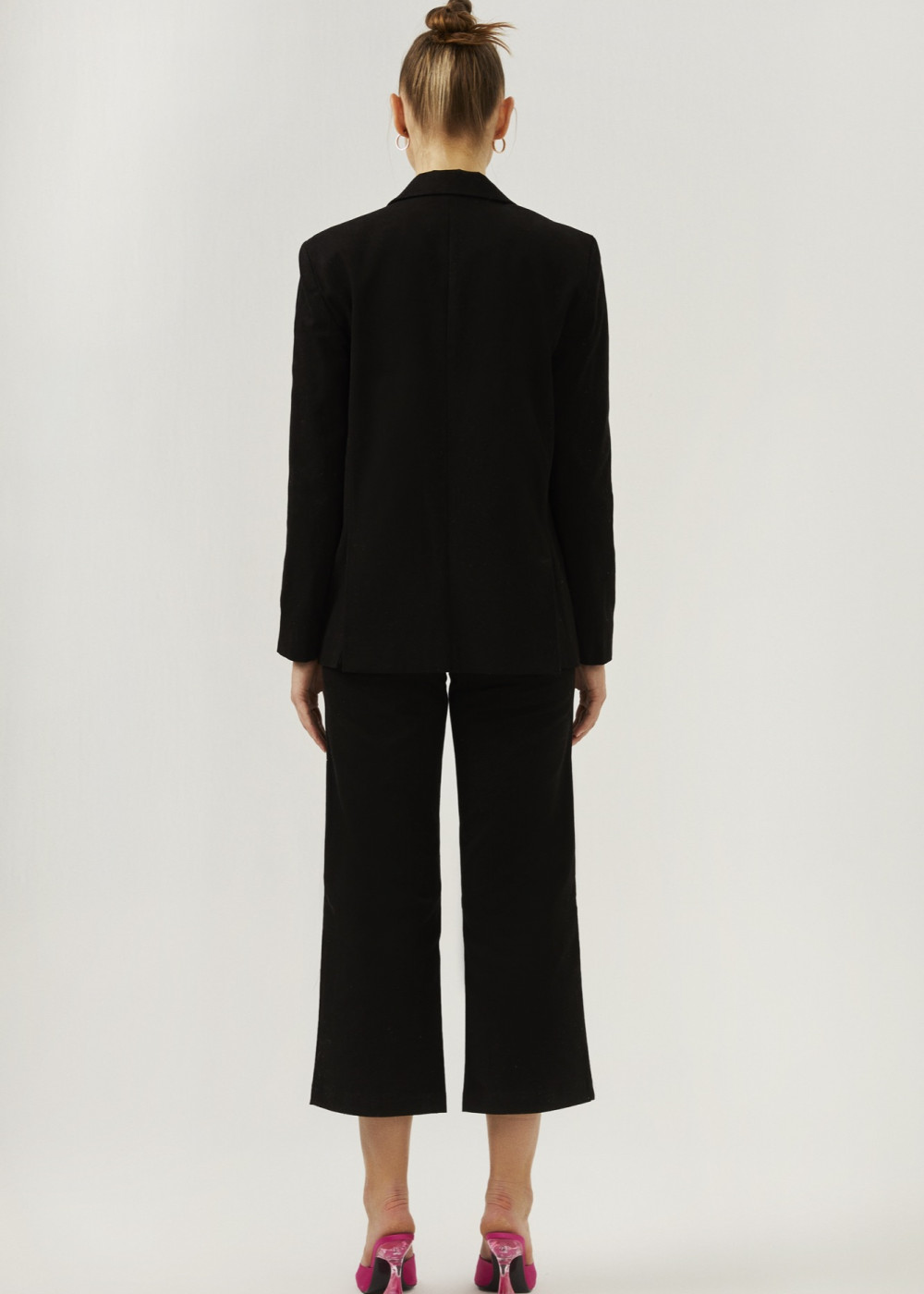 Pocket Detailed Blazer Jacket. And Button Trousers Pocket Detailed Blazer Jacket. And Button Trousers