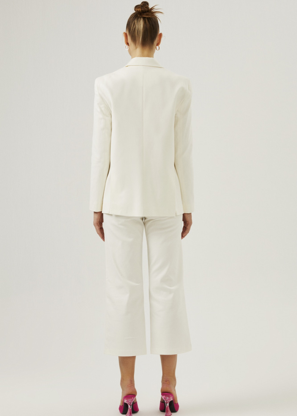Pocket Detailed Blazer Jacket. And Button Trousers Pocket Detailed Blazer Jacket. And Button Trousers