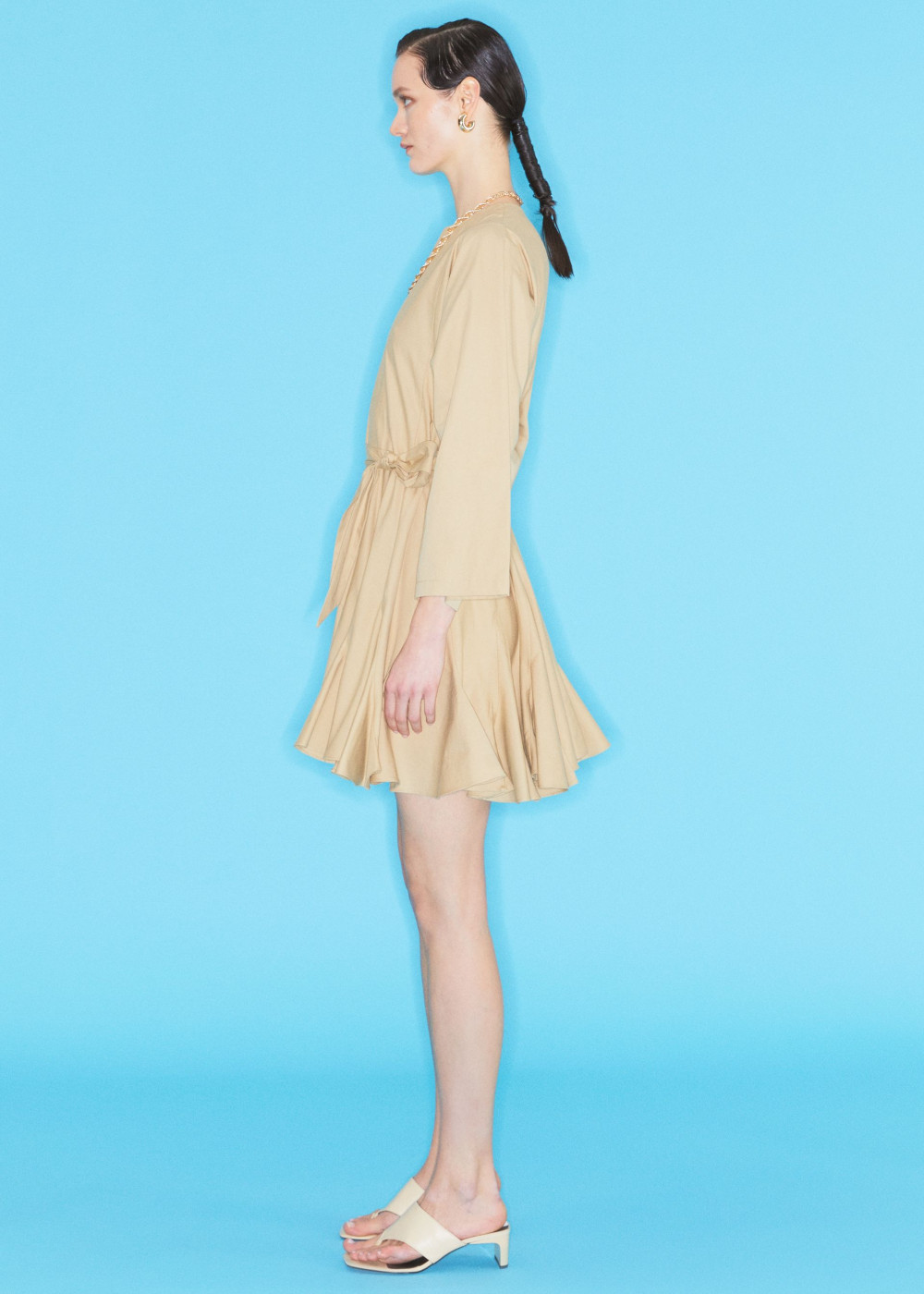 Dress with Skirt Godet Dress with Skirt Godet