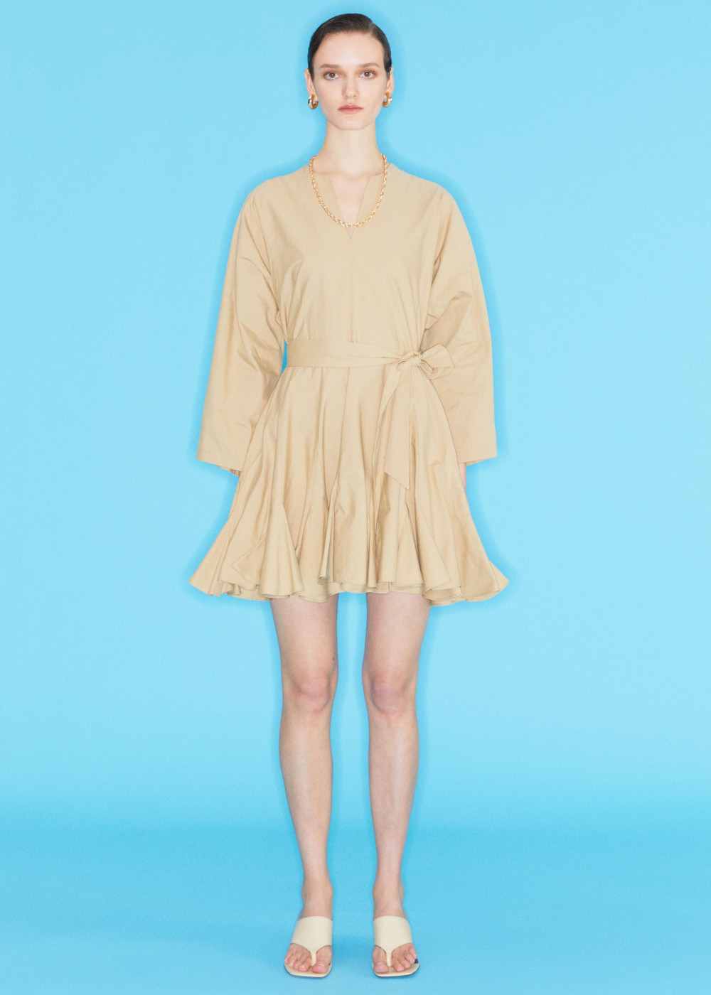 Dress with Skirt Godet Dress with Skirt Godet
