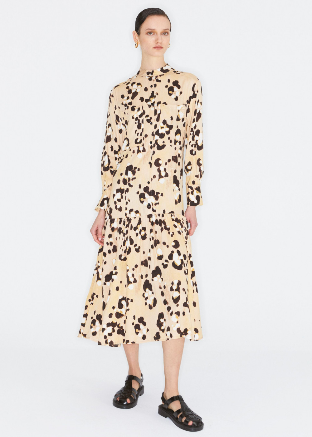 Pocket Detailed Midi Dress Pocket Detailed Midi Dress