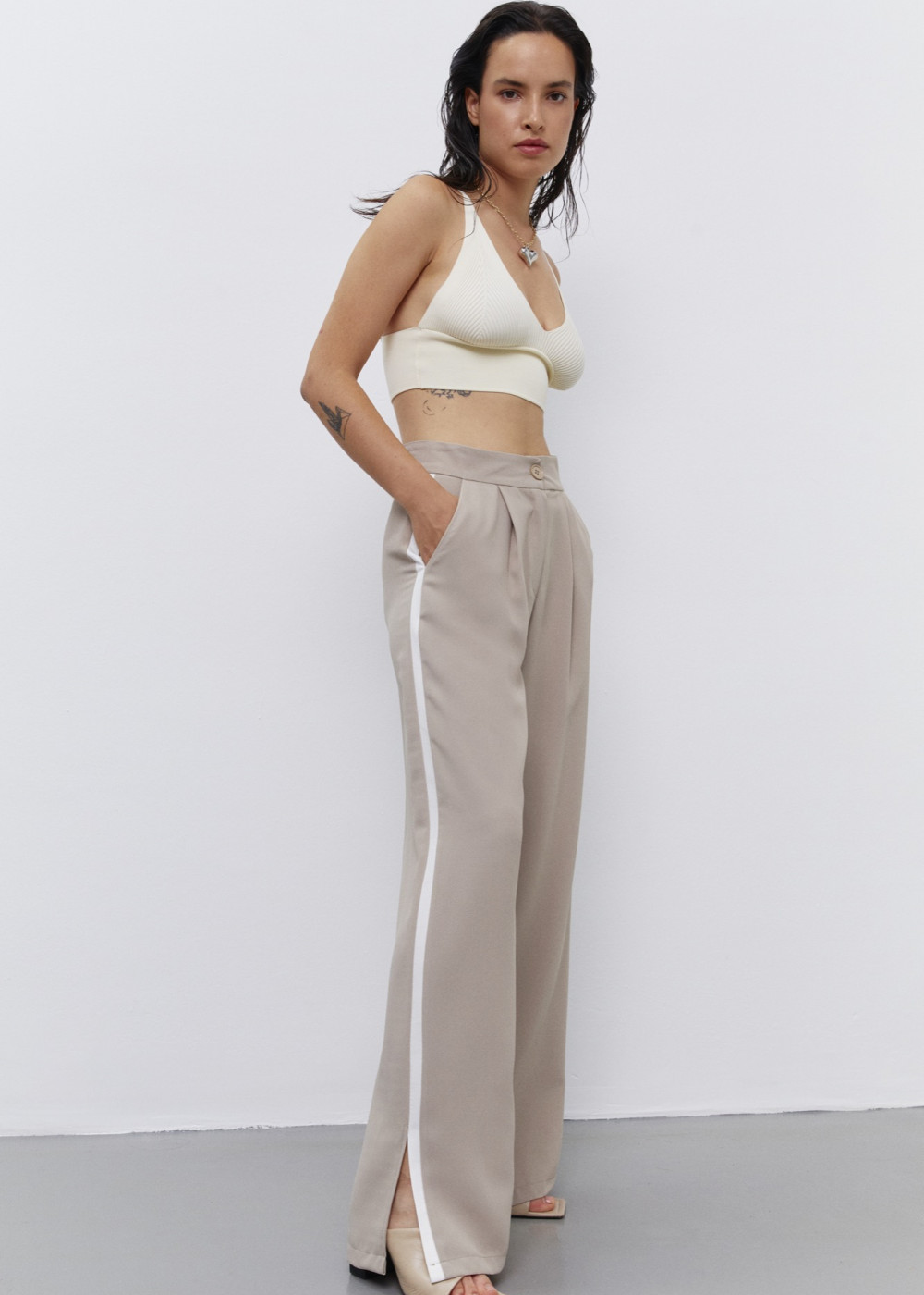 Trousers With Side Stripes Trousers With Side Stripes