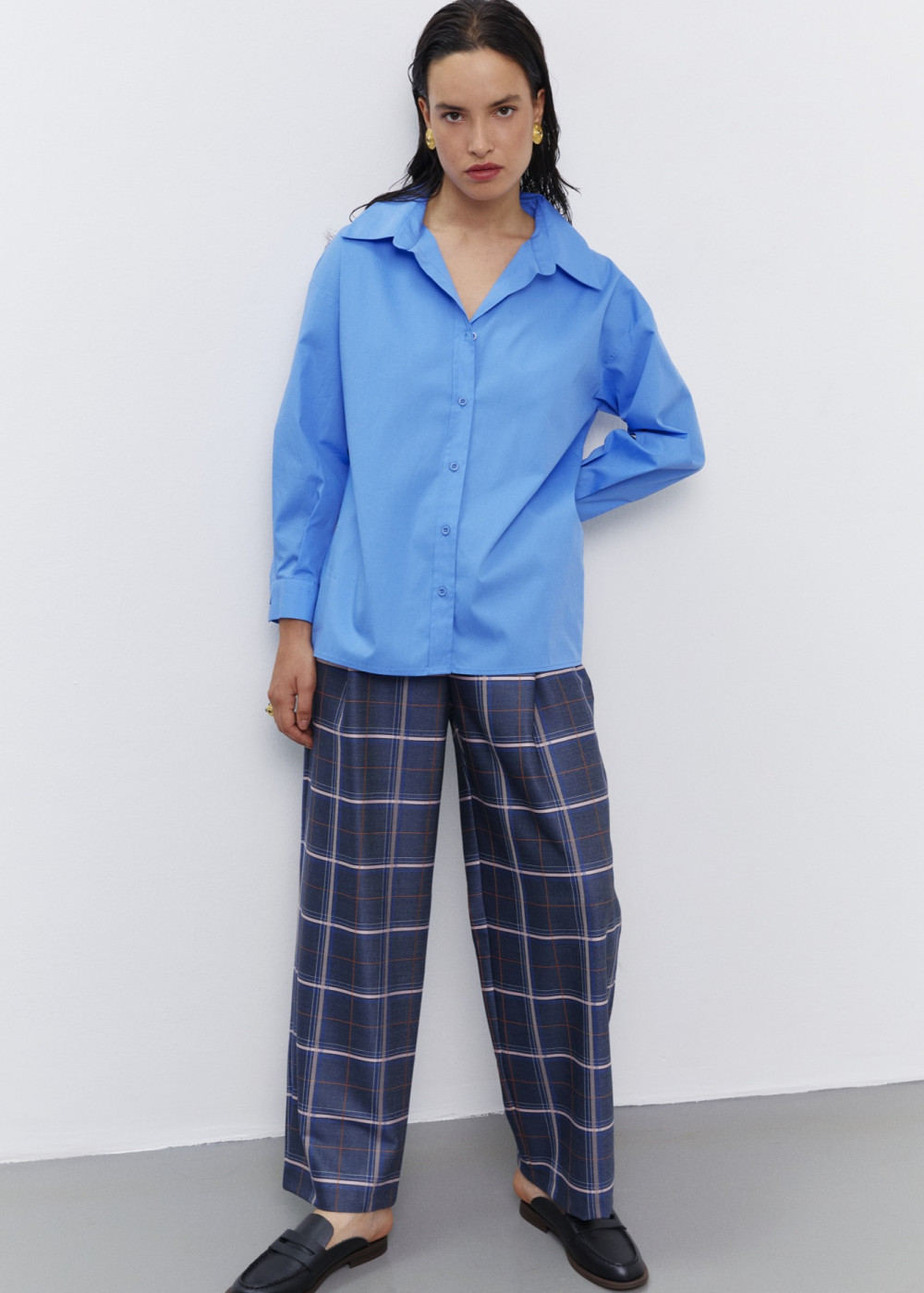 Plaid Palazzo Pants Plaid Palazzo Pants