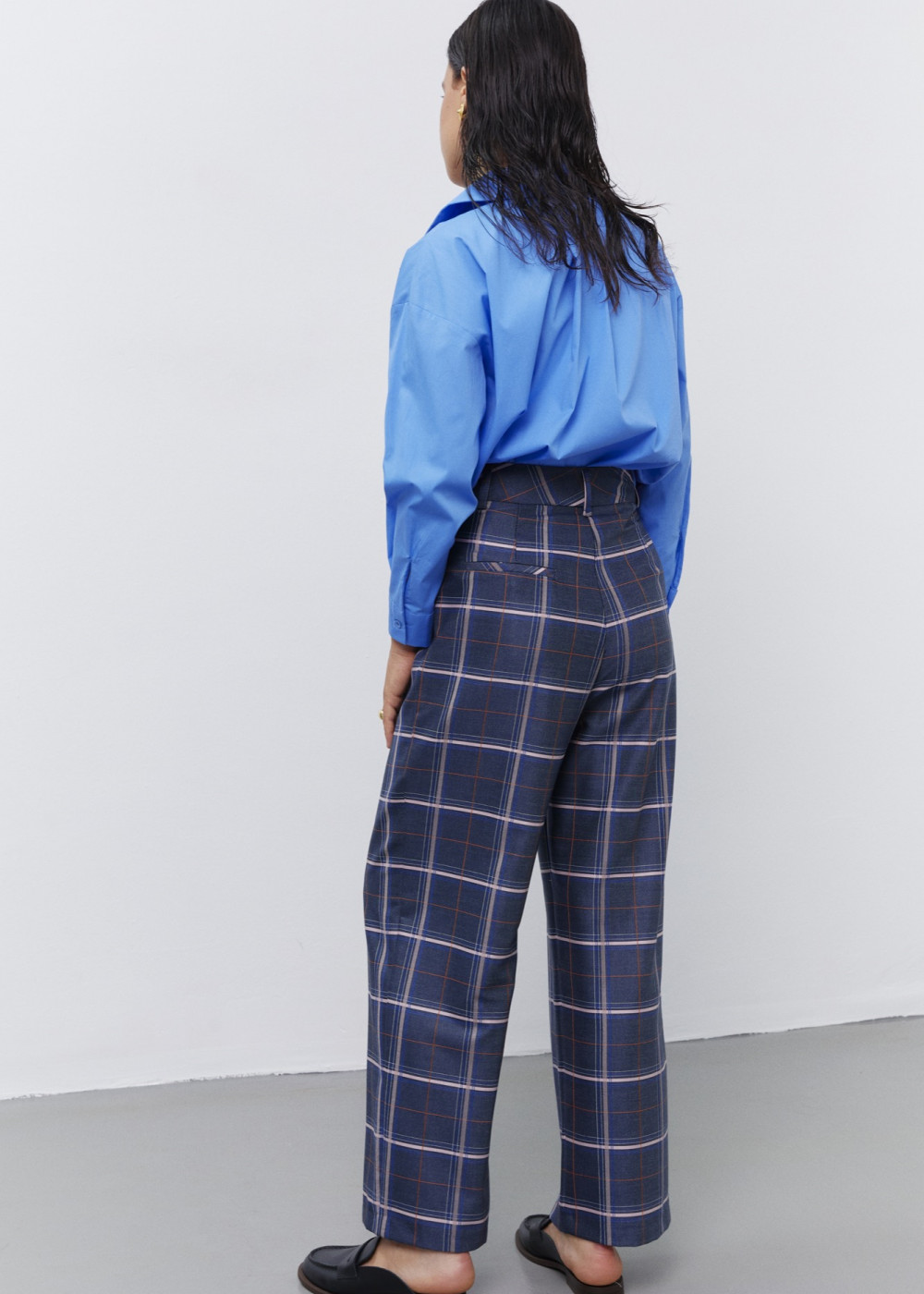 Plaid Palazzo Pants Plaid Palazzo Pants