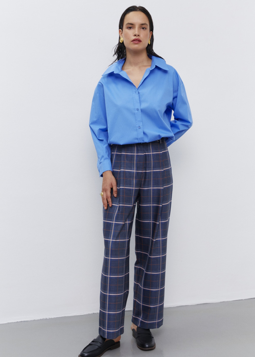 Plaid Palazzo Pants Plaid Palazzo Pants