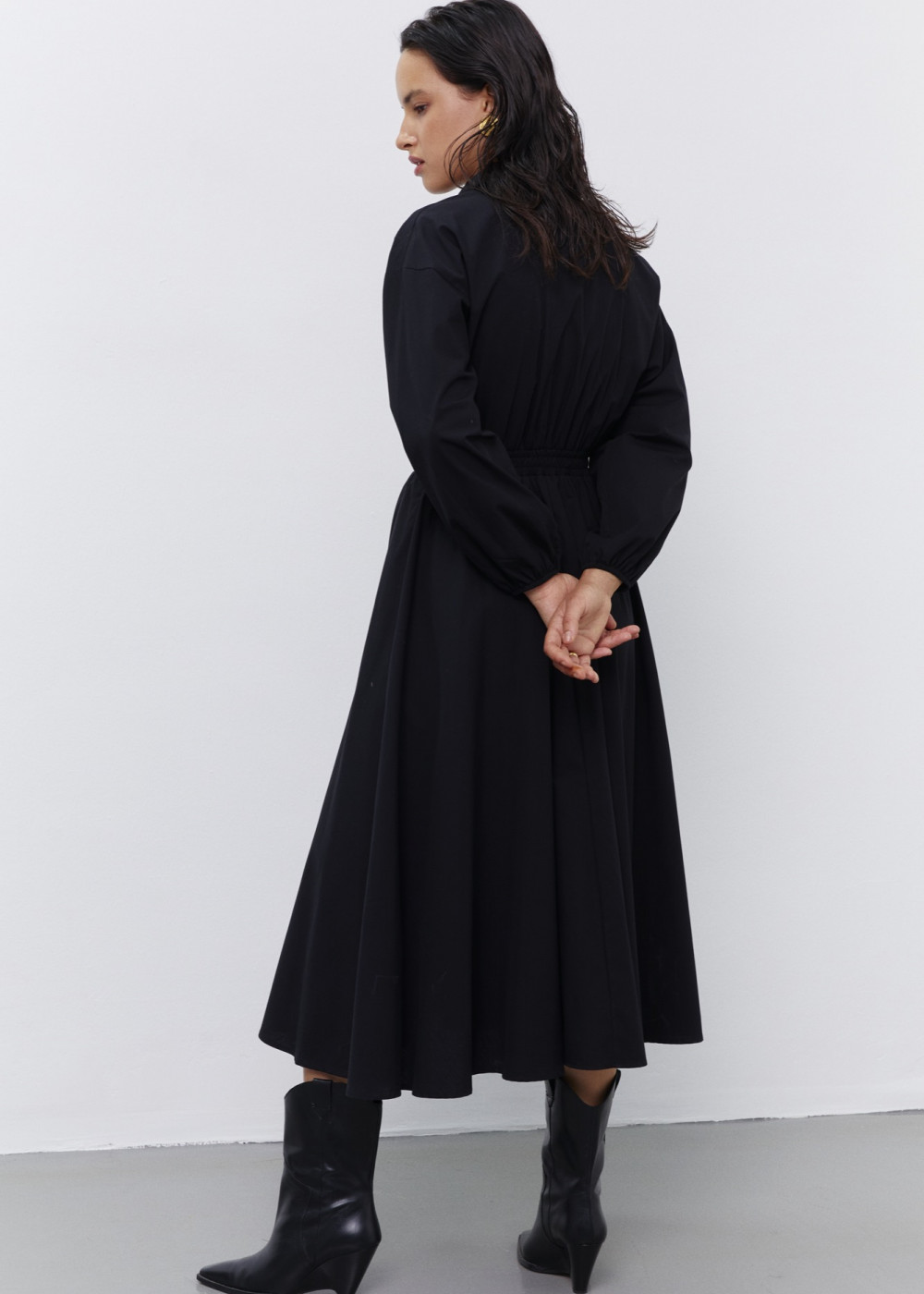 Poplin Shirt Dress Poplin Shirt Dress