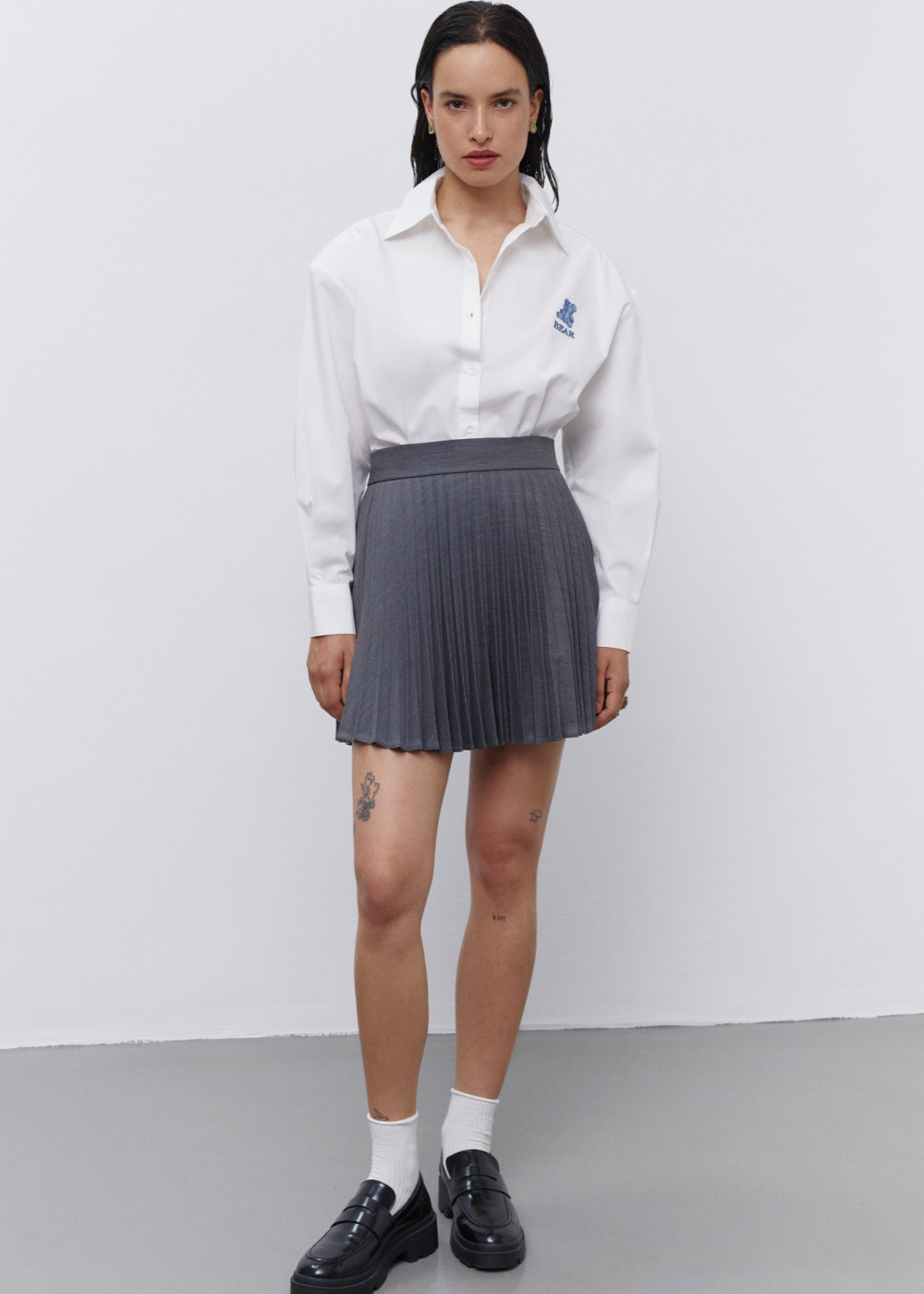 Pleated Mini Skirt Pleated Mini Skirt