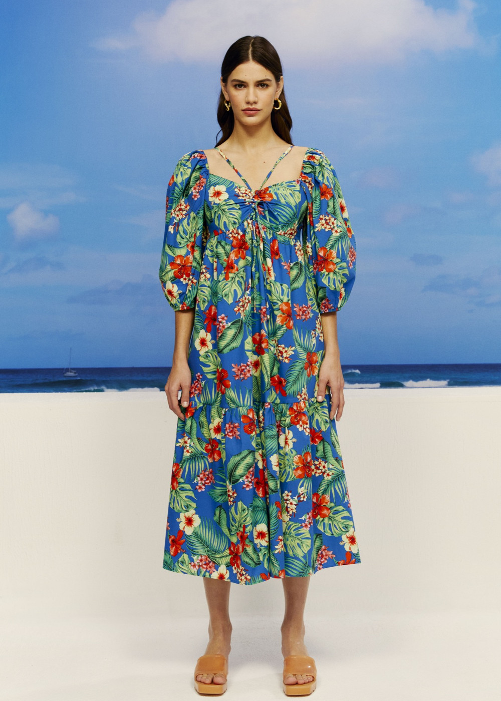 Floral Pattern Dress Floral Pattern Dress