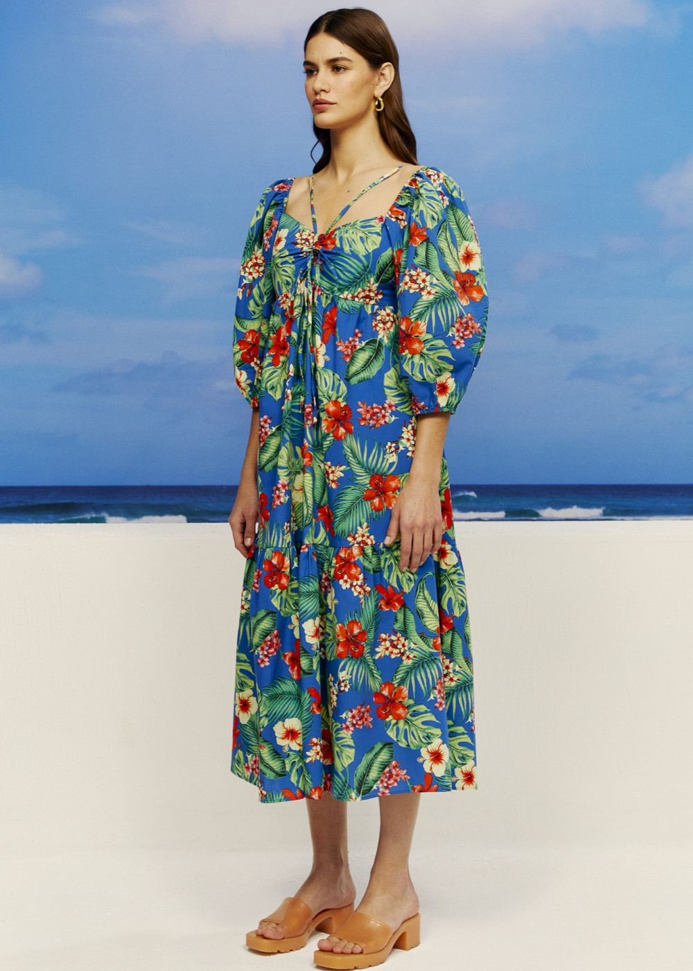 Floral Pattern Dress Floral Pattern Dress