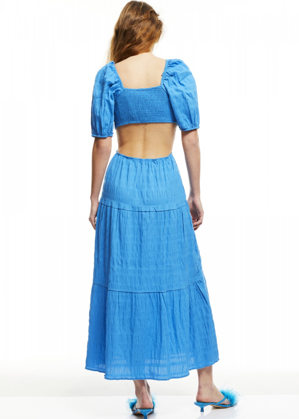 Ring Buckle Detailed Dress Ring Buckle Detailed Dress
