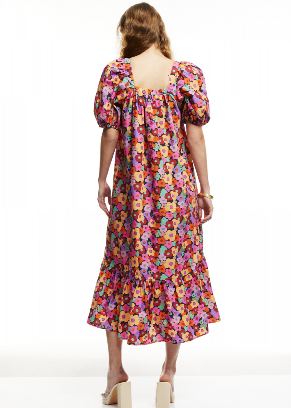 Floral Pattern Midi Dress Floral Pattern Midi Dress