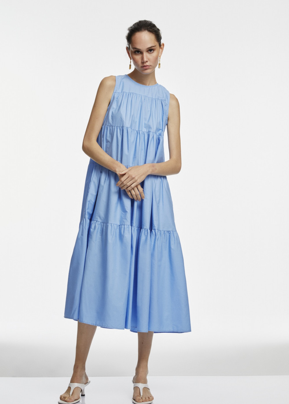 Tiered Midi Dress Tiered Midi Dress