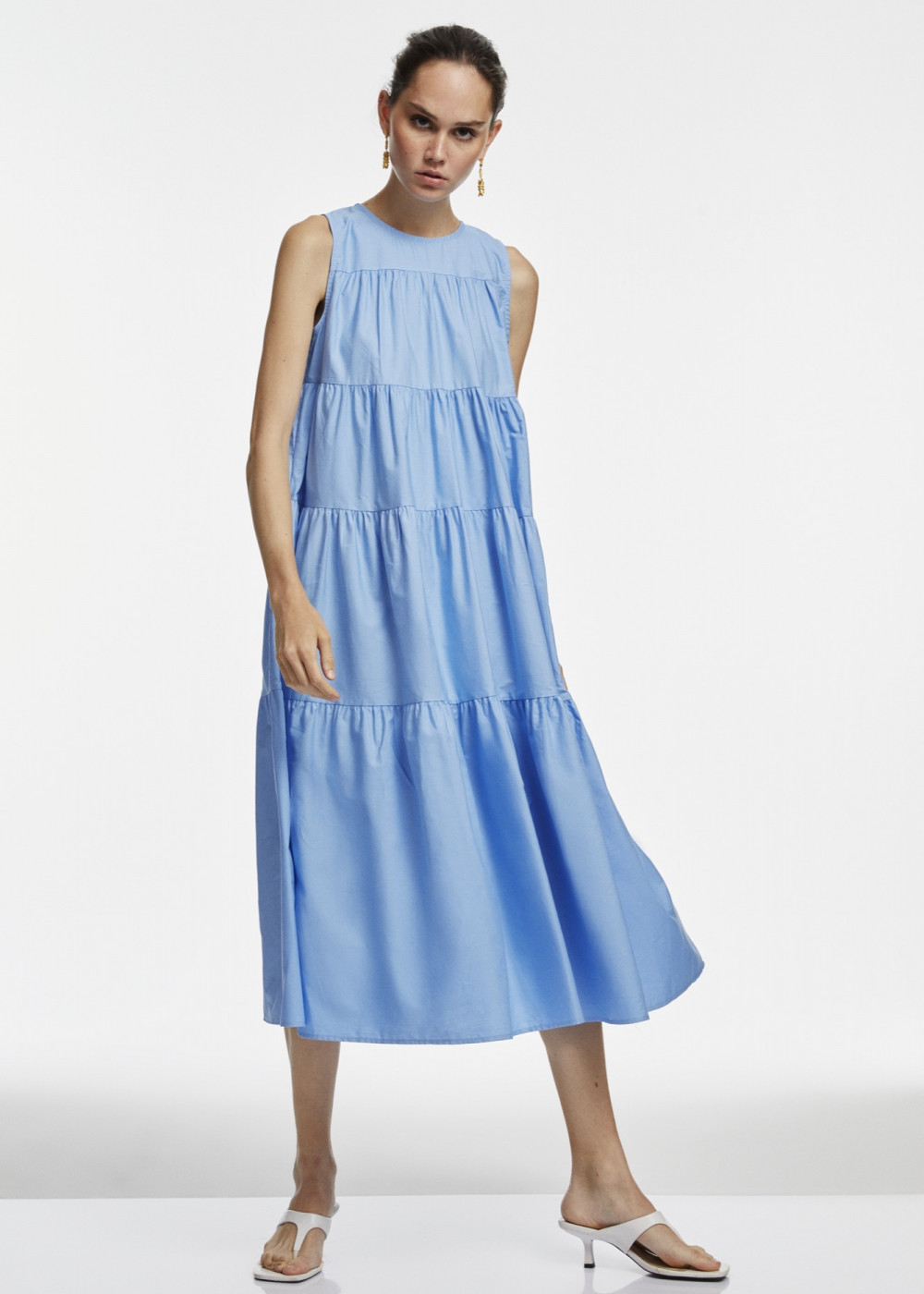 Tiered Midi Dress Tiered Midi Dress